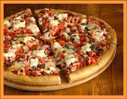 Classic Margherita Pizza with Whole Wheat Pizza Crust (1)